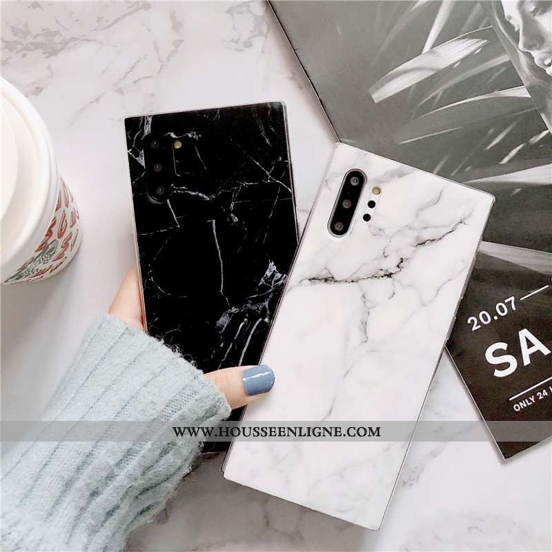 Housse Samsung Galaxy Note 10+ Ultra Tendance Téléphone Portable Vent Incassable Coque Rose