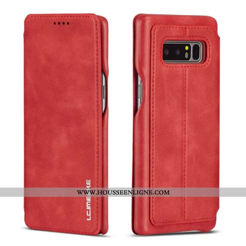 Housse Samsung Galaxy Note 8 Silicone Protection Téléphone Portable Coque Ornements Suspendus Cuir F