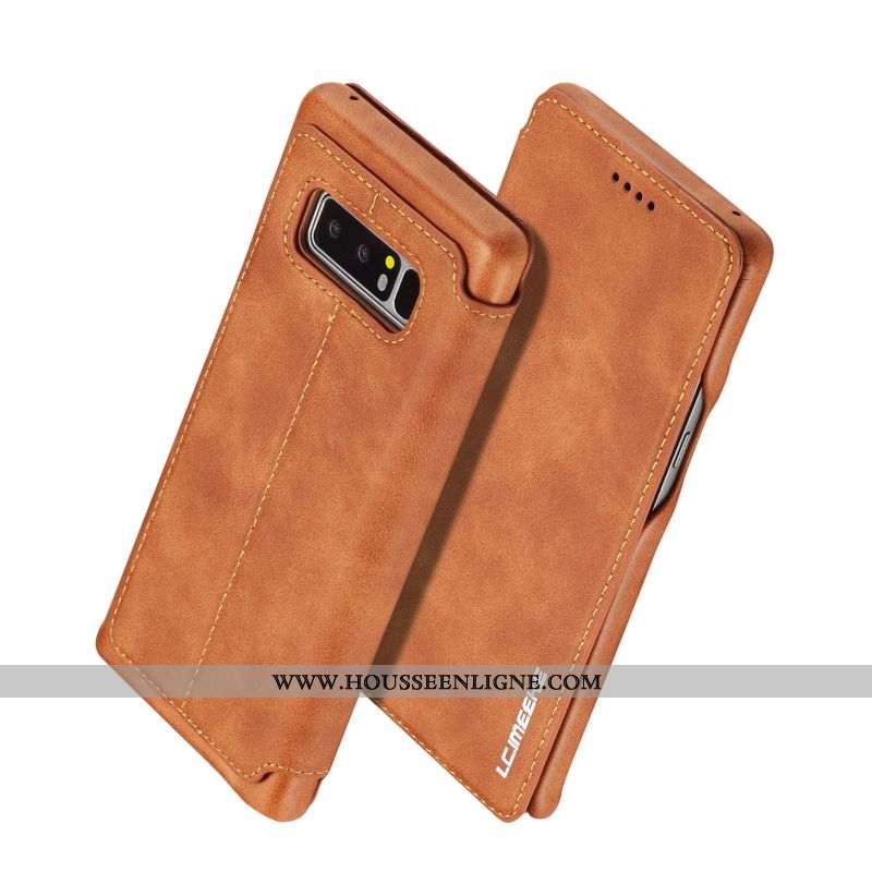 Housse Samsung Galaxy Note 8 Silicone Protection Téléphone Portable Coque Ornements Suspendus Cuir F