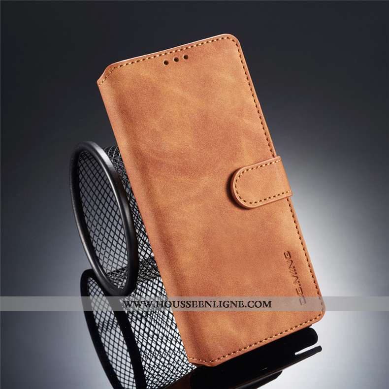 Housse Samsung Galaxy Note 9 Cuir Fluide Doux Téléphone Portable Étoile Gris Étui Coque