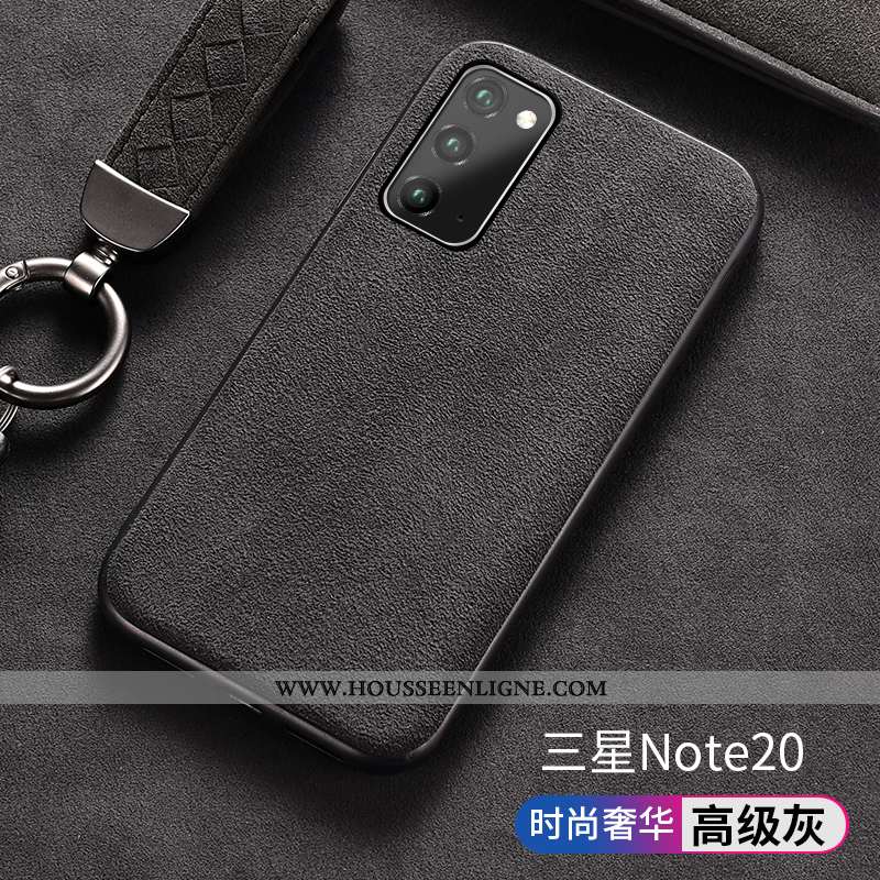Housse Samsung Galaxy Note20 Luxe Silicone Incassable Coque Tout Compris Étui Étoile Rouge