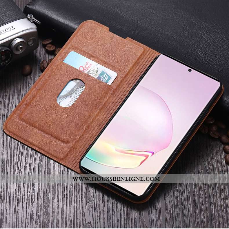 Housse Samsung Galaxy Note20 Protection Cuir Étui Tout Compris Incassable Téléphone Portable Étoile 