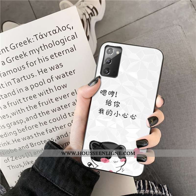 Housse Samsung Galaxy Note20 Tendance Dessin Animé Étoile Amoureux Téléphone Portable Coque Incassab