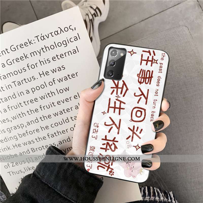 Housse Samsung Galaxy Note20 Tendance Dessin Animé Étoile Amoureux Téléphone Portable Coque Incassab