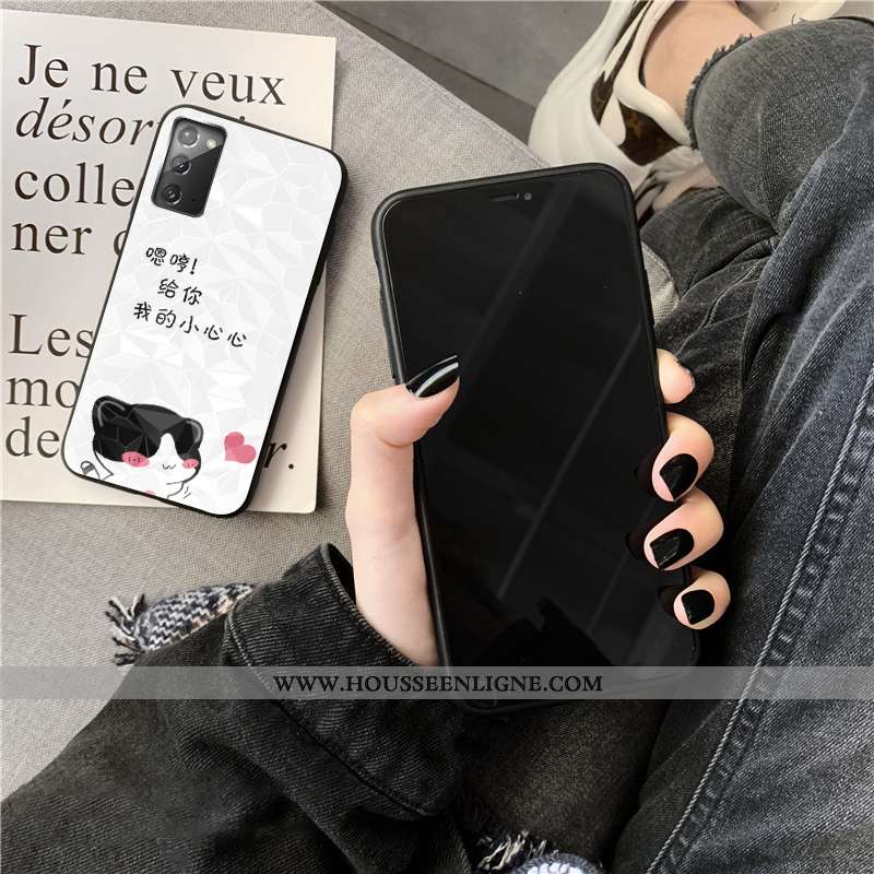 Housse Samsung Galaxy Note20 Tendance Dessin Animé Étoile Amoureux Téléphone Portable Coque Incassab