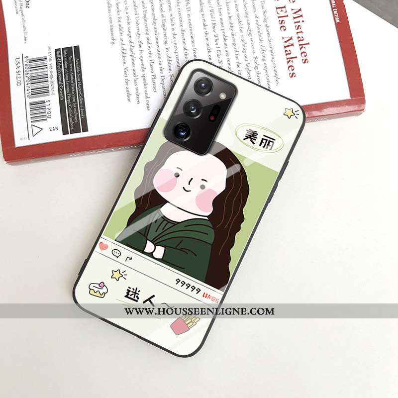 Housse Samsung Galaxy Note20 Ultra Délavé En Daim Protection Étui Incassable Étoile Jaune Coque