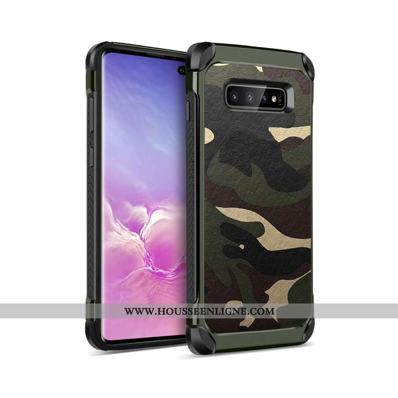 Housse Samsung Galaxy S10+ Coque En Silicone Protection Tendance Incassable Étoile Luxe Étui Camoufl