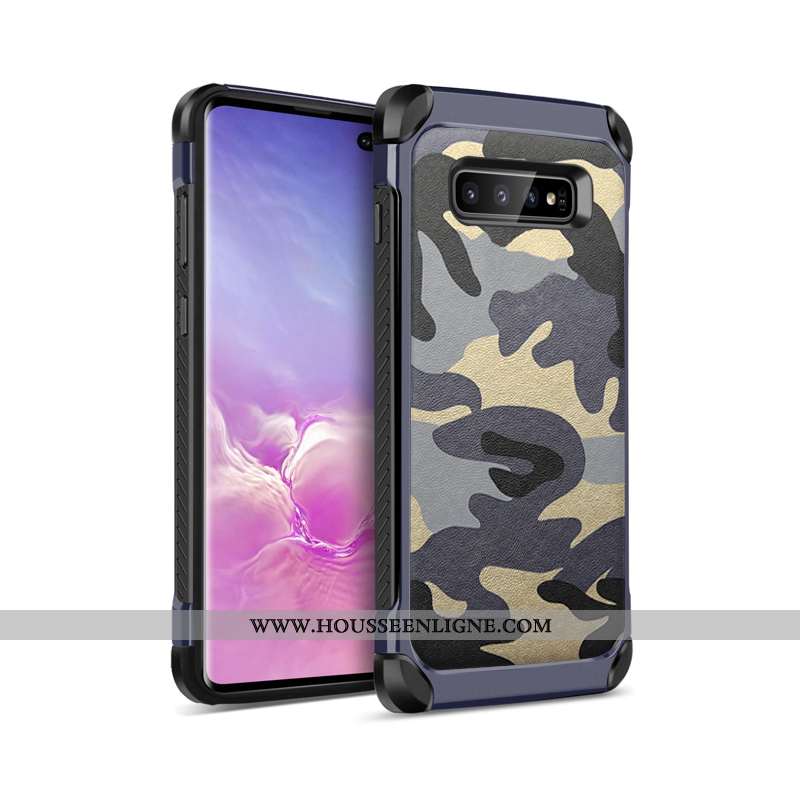 Housse Samsung Galaxy S10+ Coque En Silicone Protection Tendance Incassable Étoile Luxe Étui Camoufl