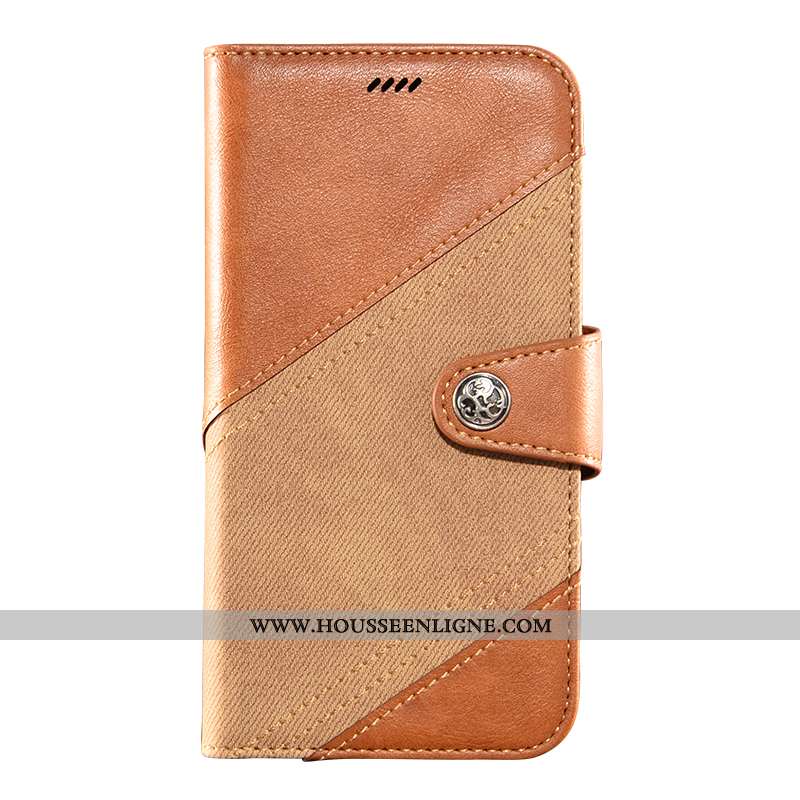 Housse Samsung Galaxy S10+ Cuir Protection Étui Incassable Coque Téléphone Portable Étoile Rouge
