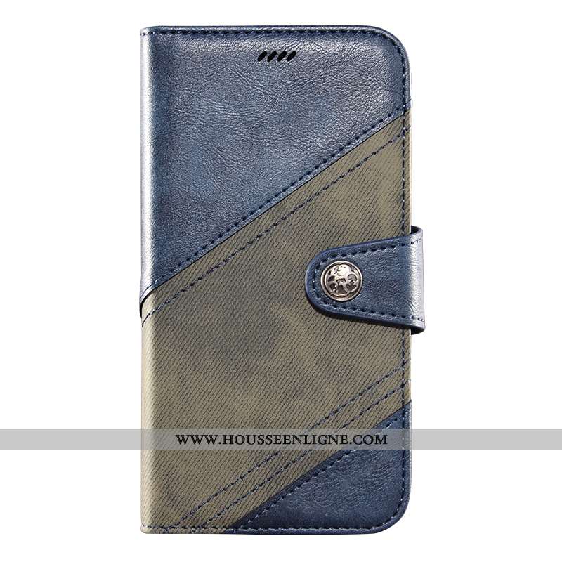 Housse Samsung Galaxy S10+ Cuir Protection Étui Incassable Coque Téléphone Portable Étoile Rouge