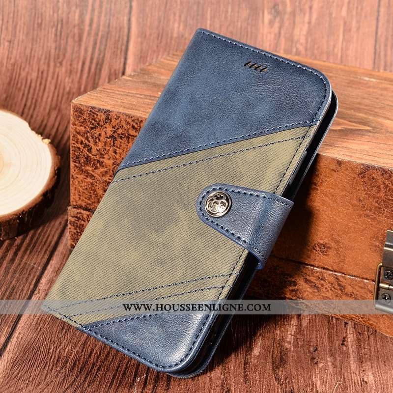 Housse Samsung Galaxy S10+ Cuir Protection Étui Incassable Coque Téléphone Portable Étoile Rouge