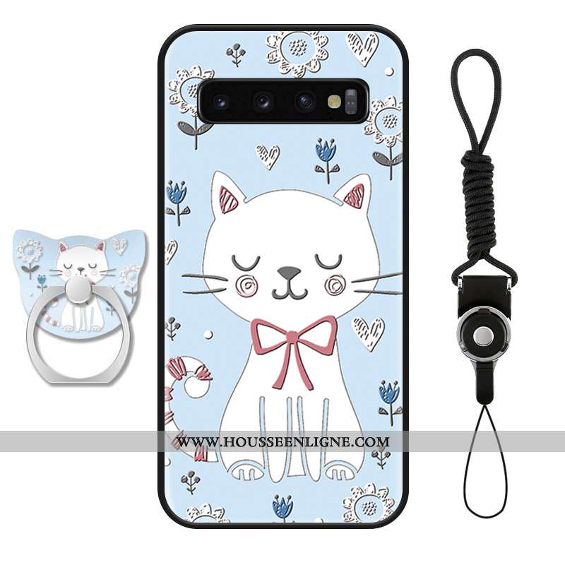 Housse Samsung Galaxy S10+ Dessin Animé Charmant Étoile Ornements Suspendus Incassable Étui Téléphon