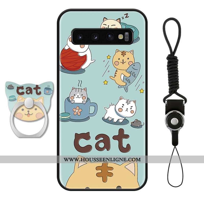 Housse Samsung Galaxy S10+ Dessin Animé Charmant Étoile Ornements Suspendus Incassable Étui Téléphon