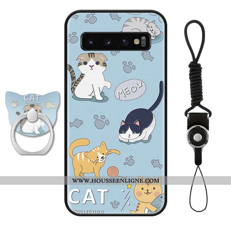Housse Samsung Galaxy S10+ Dessin Animé Charmant Étoile Ornements Suspendus Incassable Étui Téléphon