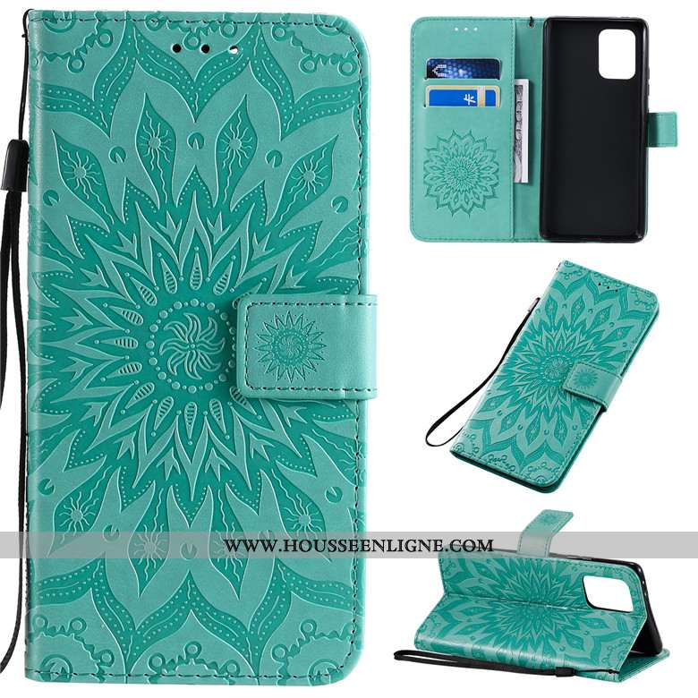 Housse Samsung Galaxy S10 Lite Cuir Protection Incassable Tout Compris Étui Téléphone Portable Étoil