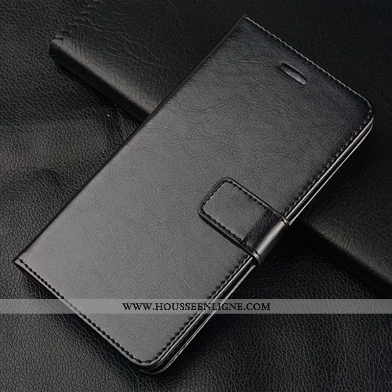Housse Samsung Galaxy S10 Lite Cuir Téléphone Portable Simple Jeunesse Couleur Unie Étui Bleu