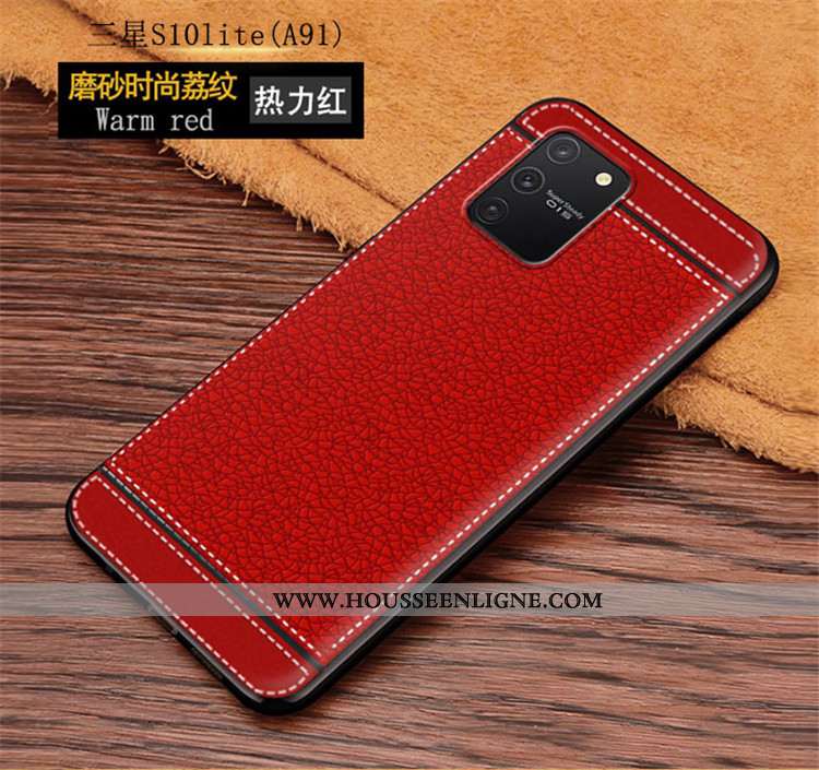 Housse Samsung Galaxy S10 Lite Silicone Délavé En Daim Modèle Fleurie Personnalité Tout Compris Étoi