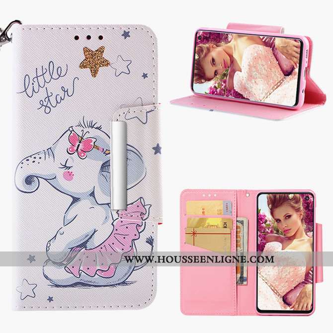 Housse Samsung Galaxy S10 Lite Silicone Protection Incassable Tout Compris Violet Coque Étoile