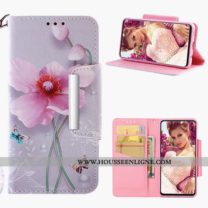 Housse Samsung Galaxy S10 Lite Silicone Protection Incassable Tout Compris Violet Coque Étoile