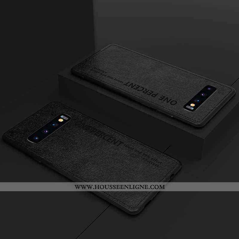 Housse Samsung Galaxy S10+ Protection Ultra Étoile Rose Étui Tout Compris Cuir