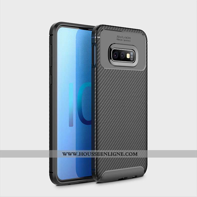 Housse Samsung Galaxy S10e Silicone Protection Business Coque Ballon Légère Tout Compris Noir