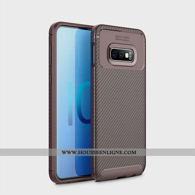 Housse Samsung Galaxy S10e Silicone Protection Business Coque Ballon Légère Tout Compris Noir