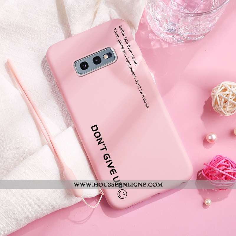 Housse Samsung Galaxy S10e Silicone Protection Téléphone Portable Tendance Étoile Fluide Doux Coque 