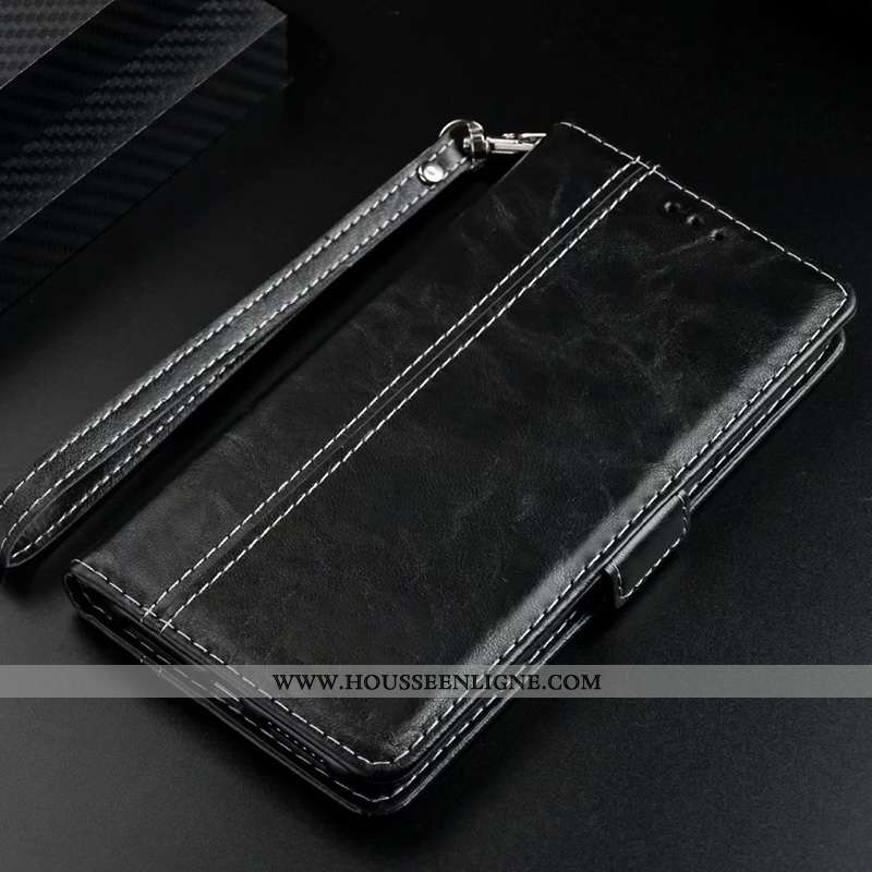 Housse Samsung Galaxy S20 Cuir Cuir Véritable Boucle Plier Téléphone Portable Étui Coque Khaki