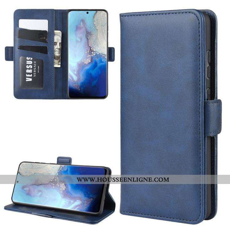 Housse Samsung Galaxy S20 Cuir Portefeuille Tout Compris Jaune Support Business Jours