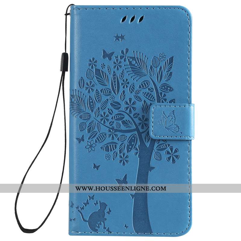 Housse Samsung Galaxy S20 Cuir Tout Compris Bleu Incassable Clamshell Étui Étoile