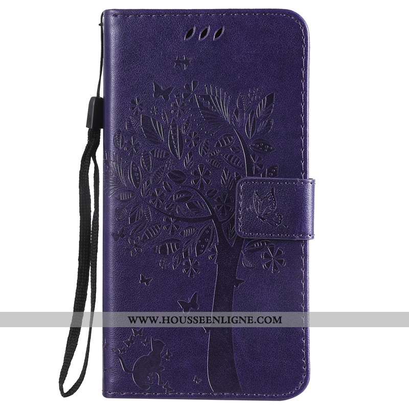 Housse Samsung Galaxy S20 Cuir Tout Compris Bleu Incassable Clamshell Étui Étoile