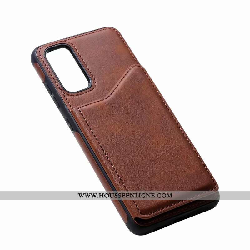 Housse Samsung Galaxy S20 Cuir Étui Téléphone Portable Étoile Coque Carte Rose