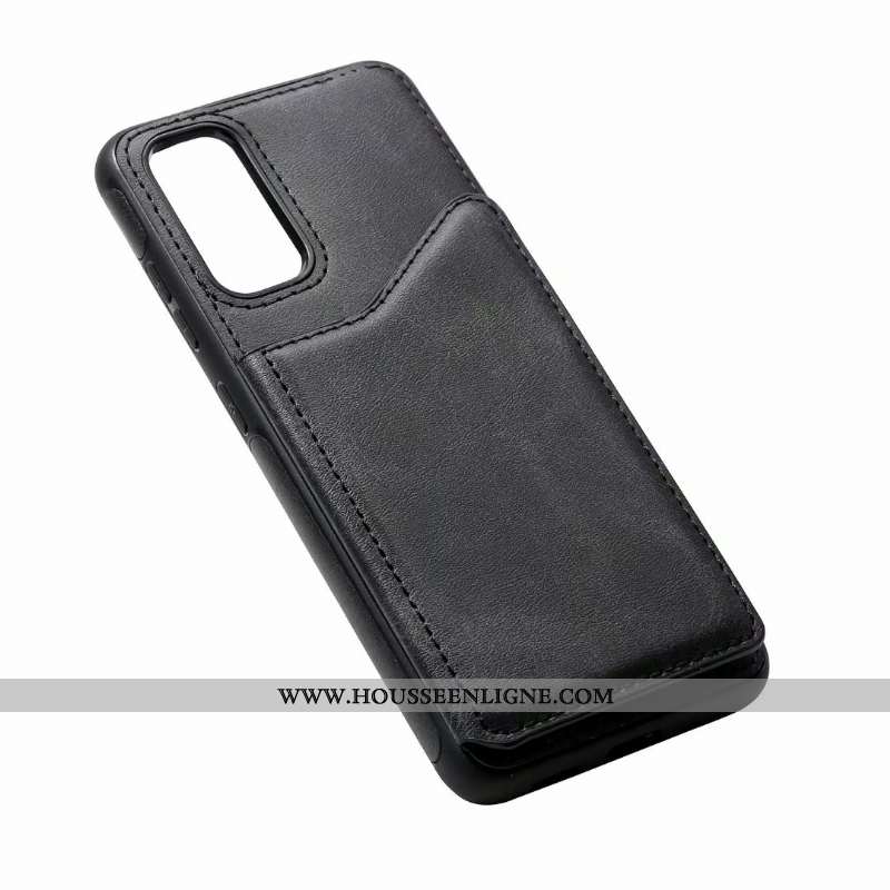 Housse Samsung Galaxy S20 Cuir Étui Téléphone Portable Étoile Coque Carte Rose