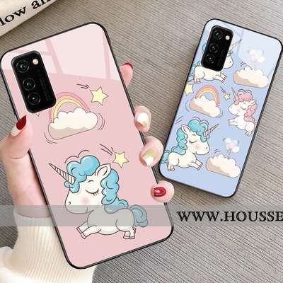 Housse Samsung Galaxy S20 Dessin Animé Verre Étoile Net Rouge Téléphone Portable Coque Rose