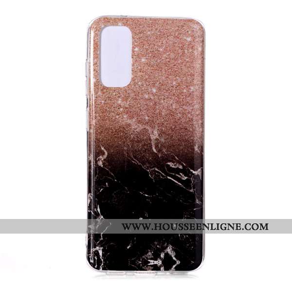 Housse Samsung Galaxy S20 Dessin Animé Étoile Téléphone Portable Grand Étui Coque Incassable Rose