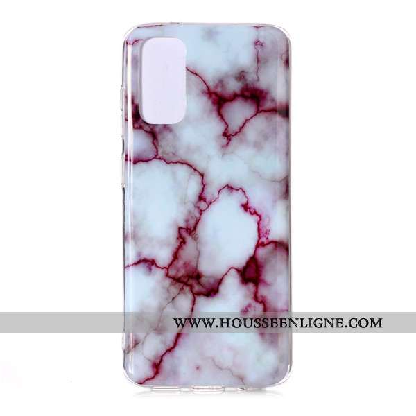 Housse Samsung Galaxy S20 Dessin Animé Étoile Téléphone Portable Grand Étui Coque Incassable Rose