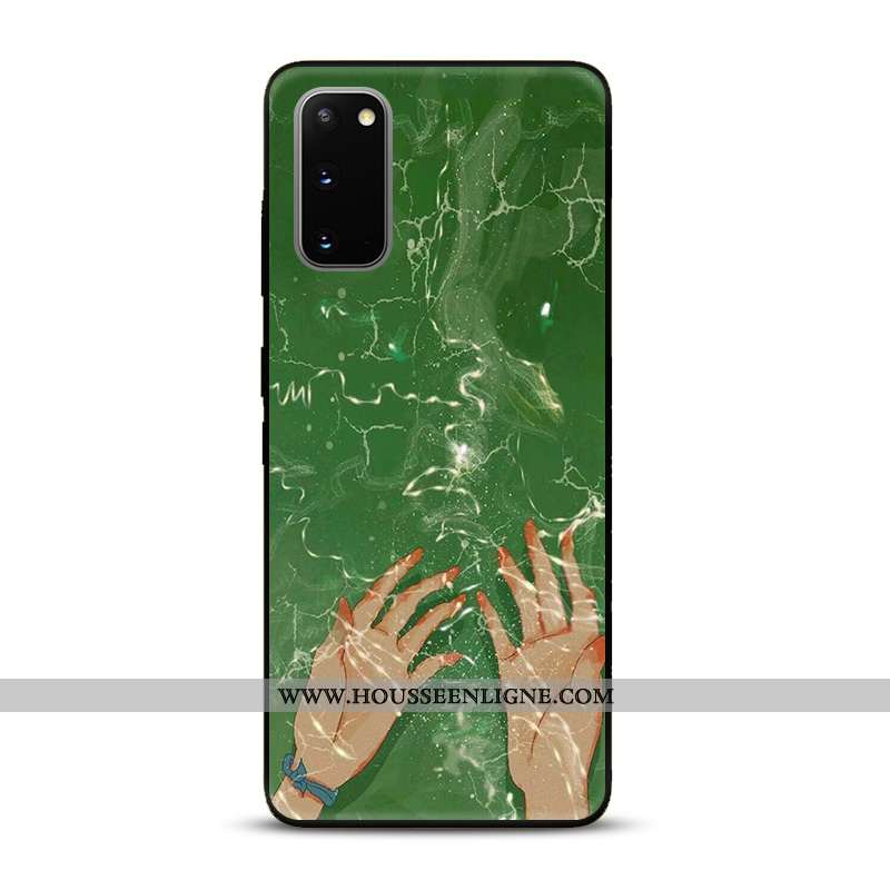 Housse Samsung Galaxy S20 Protection Dessin Animé Étui Tendance Coque Incassable Téléphone Portable 