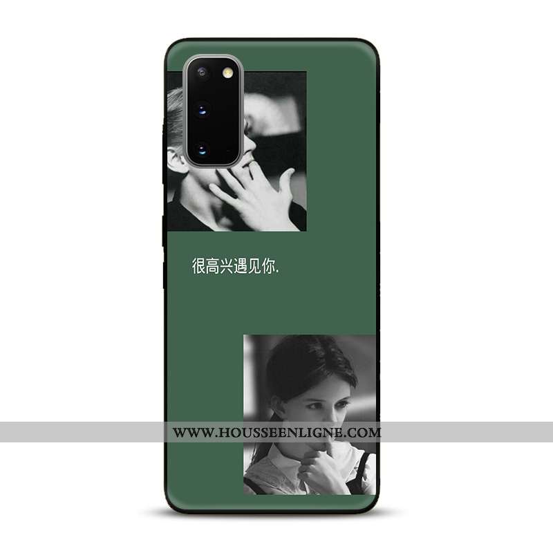 Housse Samsung Galaxy S20 Protection Dessin Animé Étui Tendance Coque Incassable Téléphone Portable 