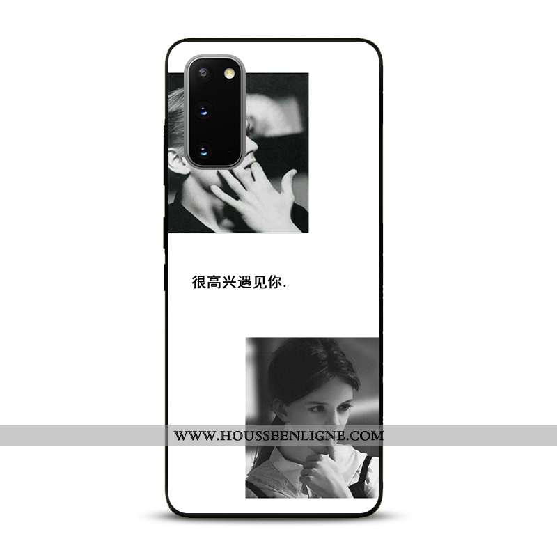 Housse Samsung Galaxy S20 Protection Dessin Animé Étui Tendance Coque Incassable Téléphone Portable 