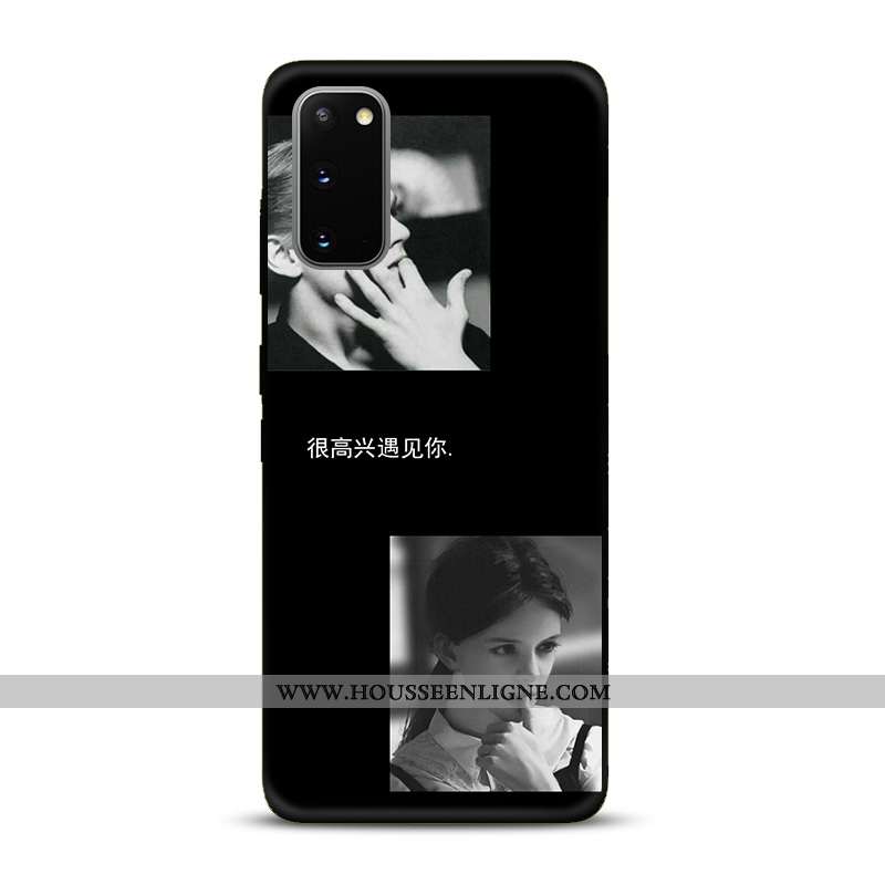 Housse Samsung Galaxy S20 Protection Dessin Animé Étui Tendance Coque Incassable Téléphone Portable 