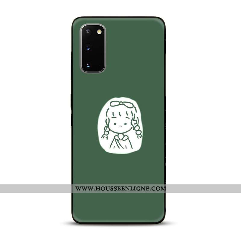 Housse Samsung Galaxy S20 Protection Dessin Animé Étui Tendance Coque Incassable Téléphone Portable 
