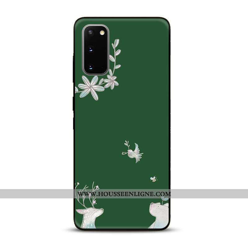 Housse Samsung Galaxy S20 Protection Dessin Animé Étui Tendance Coque Incassable Téléphone Portable 