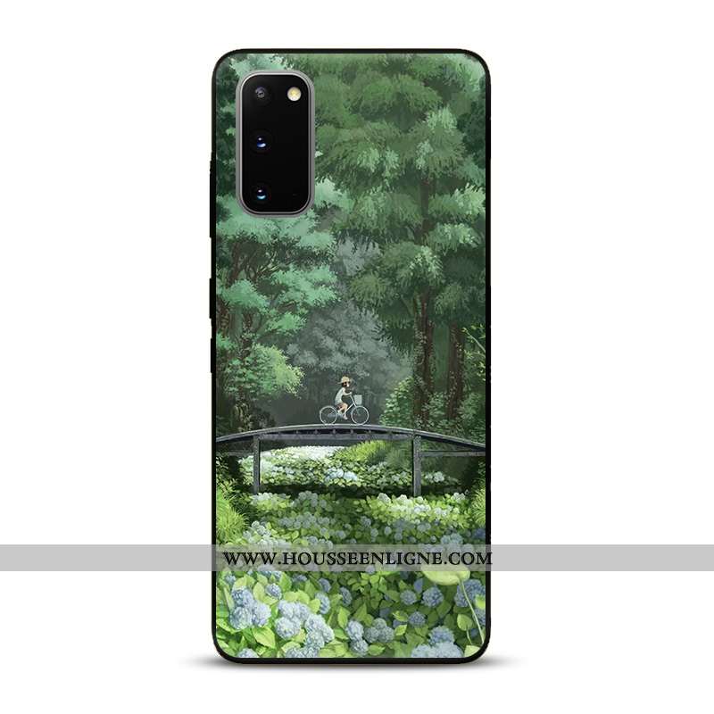 Housse Samsung Galaxy S20 Protection Dessin Animé Étui Tendance Coque Incassable Téléphone Portable 