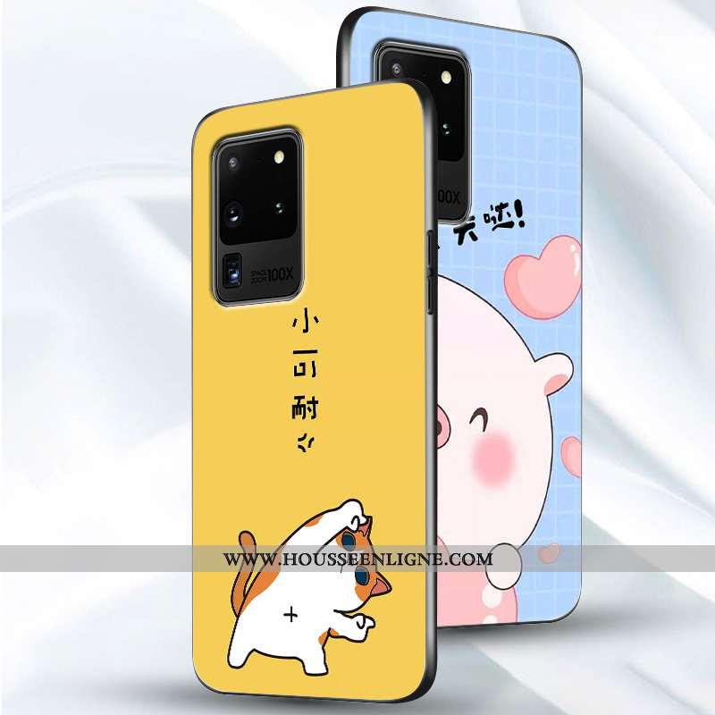 Housse Samsung Galaxy S20 Ultra Personnalité Créatif Dessin Animé Ultra Incassable Légère Étoile Jau
