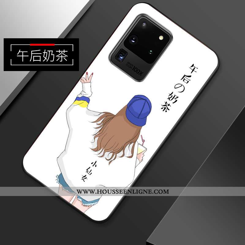 Housse Samsung Galaxy S20 Ultra Personnalité Créatif Dessin Animé Ultra Incassable Légère Étoile Jau