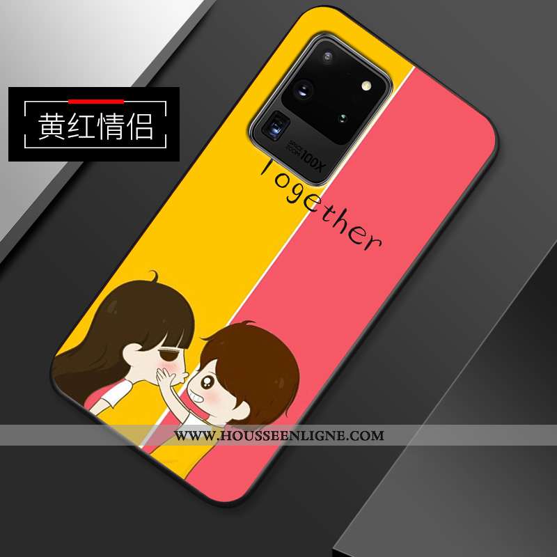 Housse Samsung Galaxy S20 Ultra Personnalité Créatif Dessin Animé Ultra Incassable Légère Étoile Jau