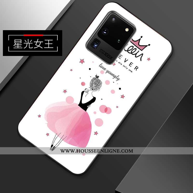 Housse Samsung Galaxy S20 Ultra Personnalité Créatif Dessin Animé Ultra Incassable Légère Étoile Jau