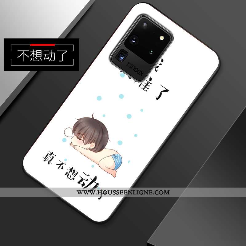 Housse Samsung Galaxy S20 Ultra Personnalité Créatif Dessin Animé Ultra Incassable Légère Étoile Jau