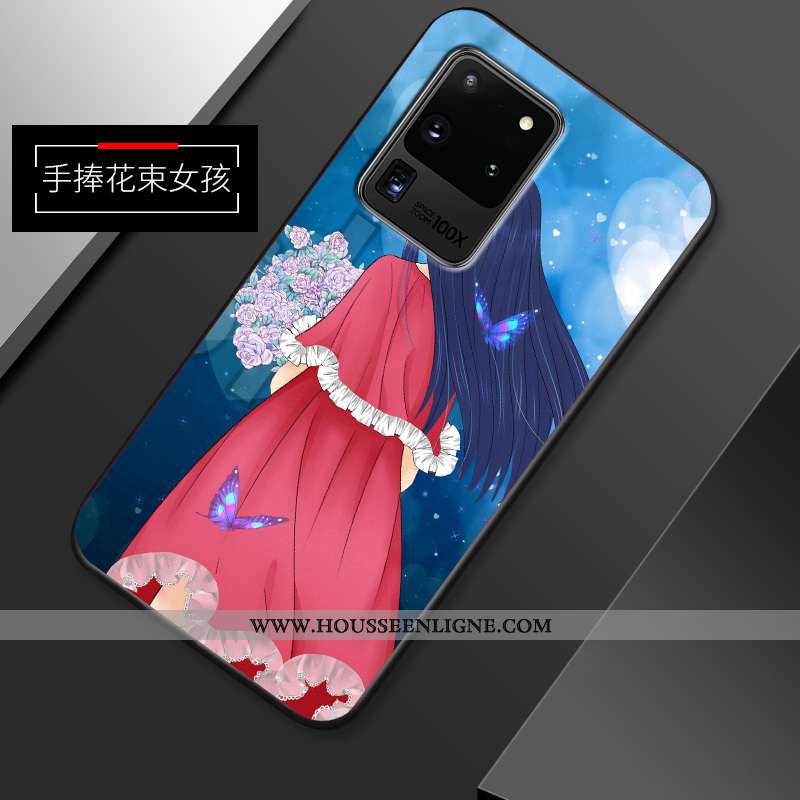 Housse Samsung Galaxy S20 Ultra Personnalité Créatif Dessin Animé Ultra Incassable Légère Étoile Jau