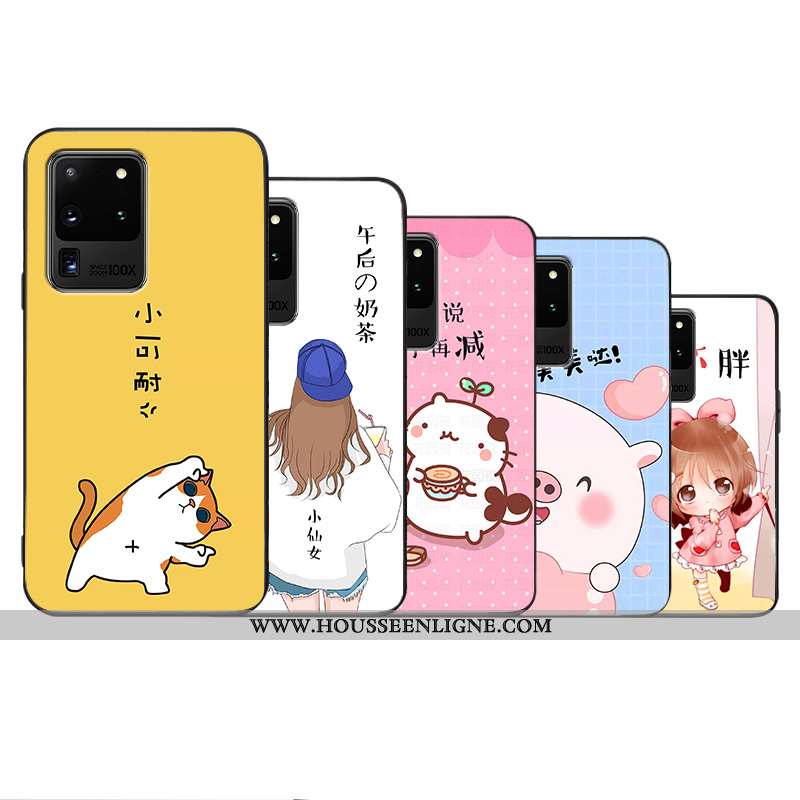 Housse Samsung Galaxy S20 Ultra Personnalité Créatif Dessin Animé Ultra Incassable Légère Étoile Jau